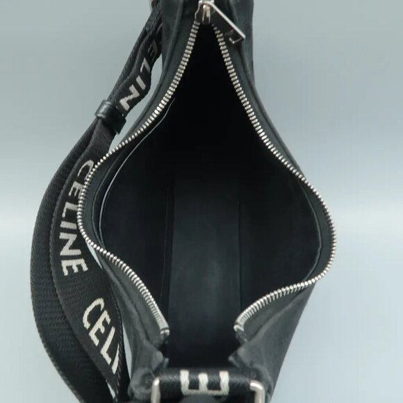 100% Authentic CELINE Ava Cloth Shoulder Bag 1595-10624 - Picture 9 of 12